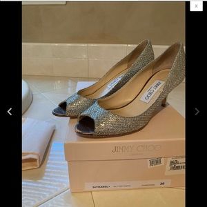 Jimmy Choo Isabel Champagne size 36